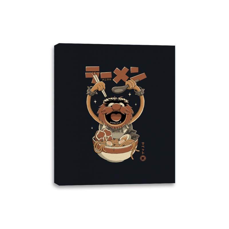 Ramen Mayhem - Canvas Wraps Canvas Wraps RIPT Apparel 8x10 / Black