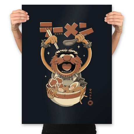 Ramen Mayhem - Prints Posters RIPT Apparel 18x24 / Black