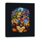 Rampage Arcade Tribute - Canvas Wraps Canvas Wraps RIPT Apparel 16x20 / Black