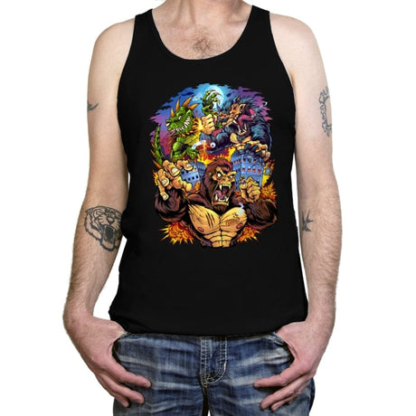 Rampage Arcade Tribute - Tanktop Tanktop RIPT Apparel X-Small / Black