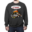 Randy Savage “Macho Man” in the Style of Kool-Aid Man. - Crew Neck Sweatshirt Crew Neck Sweatshirt RIPT Apparel Small / Charcoal