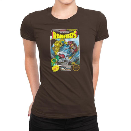 Ranger Rampage Exclusive - Womens Premium T-Shirts RIPT Apparel Small / Dark Chocolate