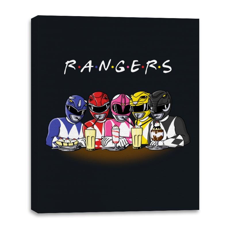 Rangers - Canvas Wraps Canvas Wraps RIPT Apparel 16x20 / Black