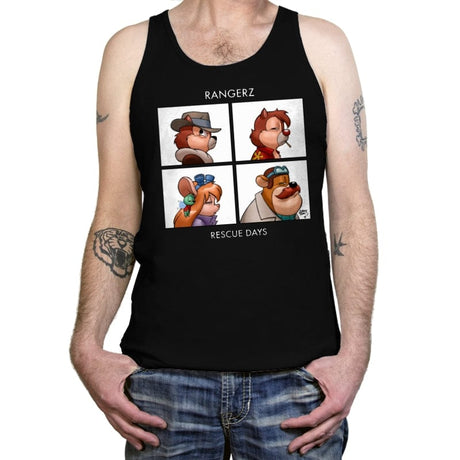 Rangerz - Tanktop Tanktop RIPT Apparel X-Small / Black