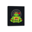 Raph is my Turtle (My Red Ninja Turtle) - Canvas Wraps Canvas Wraps RIPT Apparel 8x10 / Black