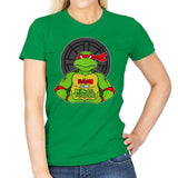 Raph is my Turtle (My Red Ninja Turtle) - Womens T-Shirts RIPT Apparel Small / Irish Green