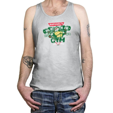 Raphs Gym Exclusive - Tanktop Tanktop RIPT Apparel X-Small / Silver