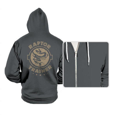 Raptor Trainer - Hoodies Hoodies RIPT Apparel Small / Asphalt