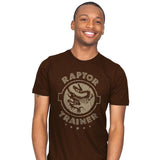 Raptor Trainer - Mens T-Shirts RIPT Apparel Small / Brown