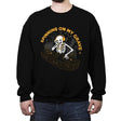 Rave in Peace - Crew Neck Sweatshirt Crew Neck Sweatshirt RIPT Apparel Small / Black