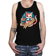 Raven Cat - Tanktop Tanktop RIPT Apparel X-Small / Black