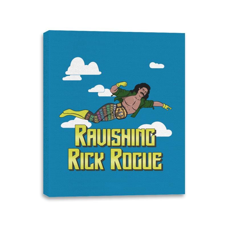 Ravishing Rick Rogue - Canvas Wraps Canvas Wraps RIPT Apparel 11x14 / Sapphire