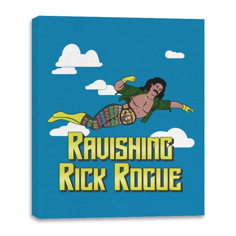 Ravishing Rick Rogue - Canvas Wraps Canvas Wraps RIPT Apparel 16x20 / Sapphire