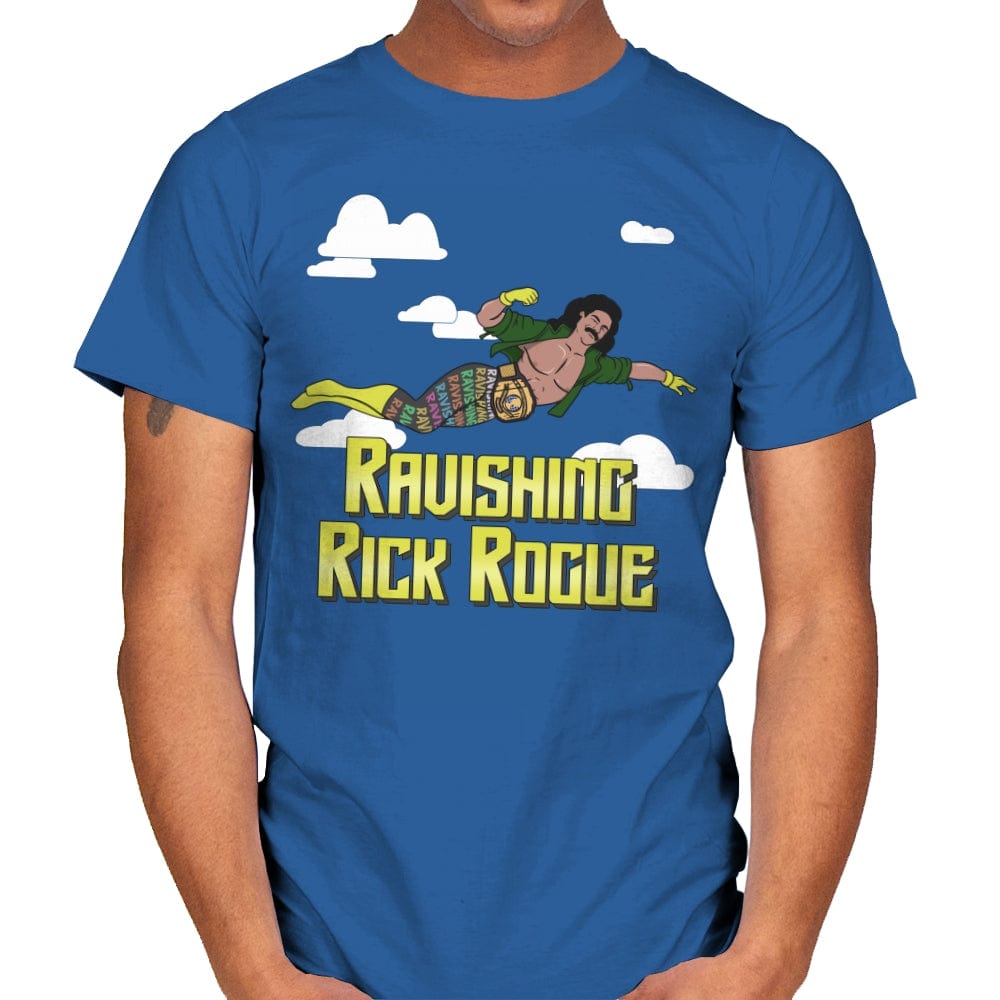 Ravishing Rick Rogue - Mens T-Shirts RIPT Apparel Small / Royal