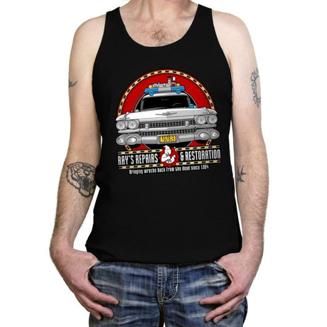 Ray's Repairs and Restoration - Tanktop Tanktop RIPT Apparel X-Small / Black