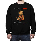 Ready to Trick - Crew Neck Sweatshirt Crew Neck Sweatshirt RIPT Apparel Small / Black