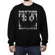 Rebel Authority - Crew Neck Sweatshirt Crew Neck Sweatshirt RIPT Apparel Small / Black