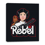 Rebel Dreamhouse - Canvas Wraps Canvas Wraps RIPT Apparel 16x20 / Black