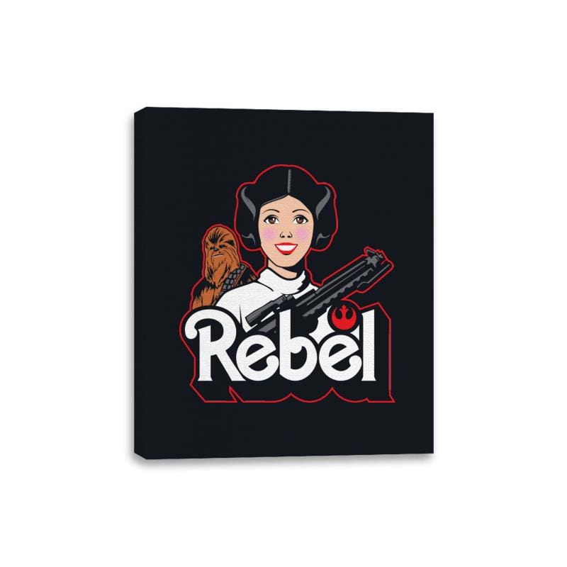 Rebel Dreamhouse - Canvas Wraps Canvas Wraps RIPT Apparel 8x10 / Black