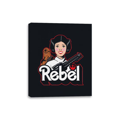 Rebel Dreamhouse - Canvas Wraps Canvas Wraps RIPT Apparel 8x10 / Black