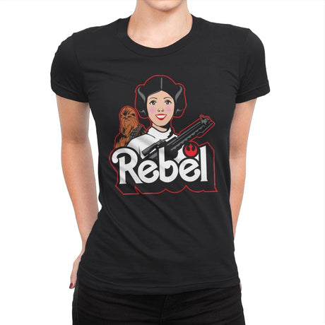 Rebel Dreamhouse - Womens Premium T-Shirts RIPT Apparel Small / Black