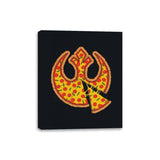 Rebel Pizza - Canvas Wraps Canvas Wraps RIPT Apparel 8x10 / Black