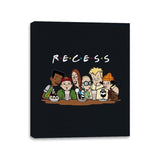 Recess Forever - Canvas Wraps Canvas Wraps RIPT Apparel 11x14 / Black