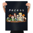 Recess Forever - Prints Posters RIPT Apparel 18x24 / Black