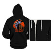 Red Eyes Bounty Hunter - Hoodies Hoodies RIPT Apparel Small / Black