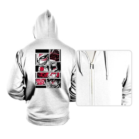 Red Full Power - Hoodies Hoodies RIPT Apparel Small / White