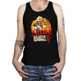 Red Galactic Marshall II - Tanktop Tanktop RIPT Apparel X-Small / Black