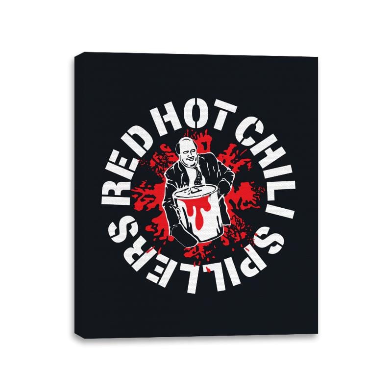 Red Hot Chili Spillers - Canvas Wraps Canvas Wraps RIPT Apparel 11x14 / Black