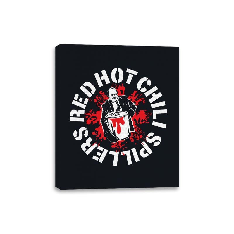 Red Hot Chili Spillers - Canvas Wraps Canvas Wraps RIPT Apparel 8x10 / Black