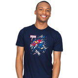 Red Lion, Standing By - Mens T-Shirts RIPT Apparel Small / Navy