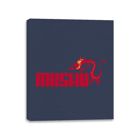 Red Mushuma  - Canvas Wraps Canvas Wraps RIPT Apparel 11x14 / Navy