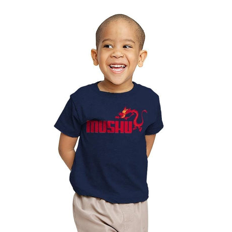 Red Mushuma  - Youth T-Shirts RIPT Apparel X-small / Navy