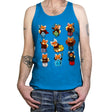 Red Panda Role Dice - Tanktop Tanktop RIPT Apparel X-Small / Teal