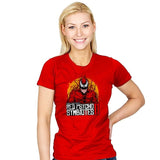 Red Psycho Symbiotes - Womens T-Shirts RIPT Apparel