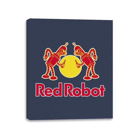 Red Robot - Canvas Wraps Canvas Wraps RIPT Apparel 11x14 / Navy