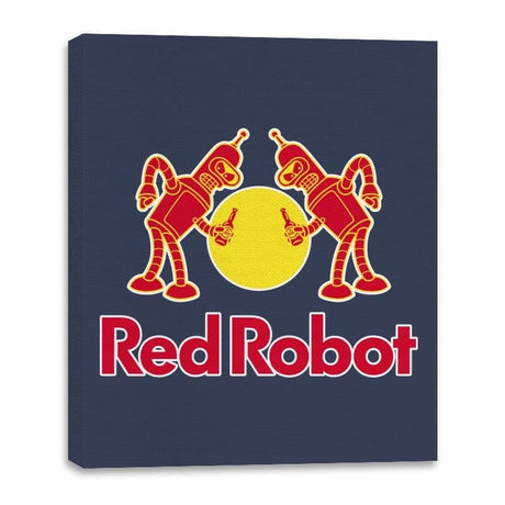 Red Robot - Canvas Wraps Canvas Wraps RIPT Apparel 16x20 / Navy