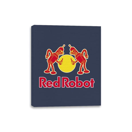 Red Robot - Canvas Wraps Canvas Wraps RIPT Apparel 8x10 / Navy