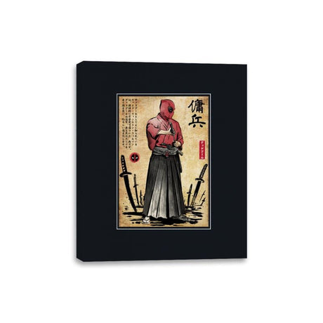 Red Ronin - Canvas Wraps Canvas Wraps RIPT Apparel 8x10 / Black