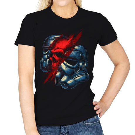 Red Storm - Womens T-Shirts RIPT Apparel Small / Black