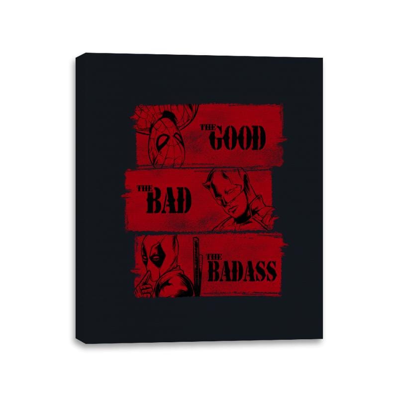 Red Team - Canvas Wraps Canvas Wraps RIPT Apparel 11x14 / Black