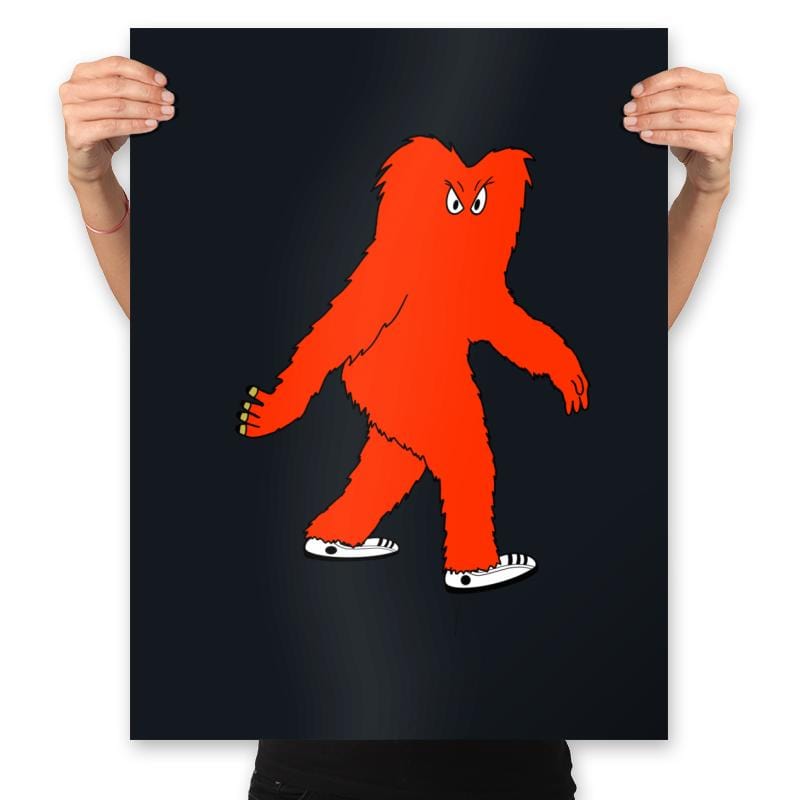 Redfoot - Prints Posters RIPT Apparel 18x24 / Black