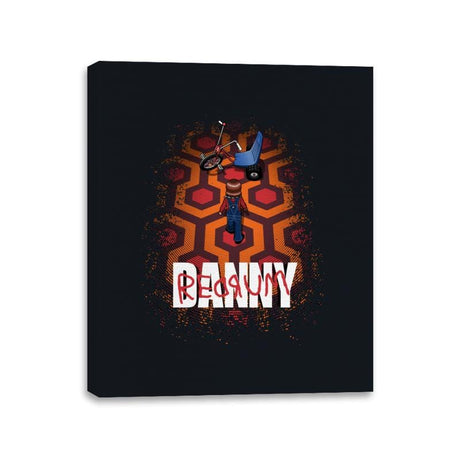 Redrum - Canvas Wraps Canvas Wraps RIPT Apparel 11x14 / Black