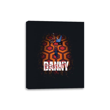 Redrum - Canvas Wraps Canvas Wraps RIPT Apparel 8x10 / Black