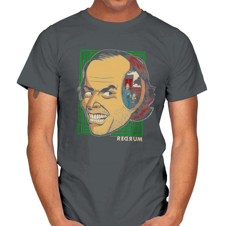 Redrum - Mens T-Shirts RIPT Apparel Small / Charcoal