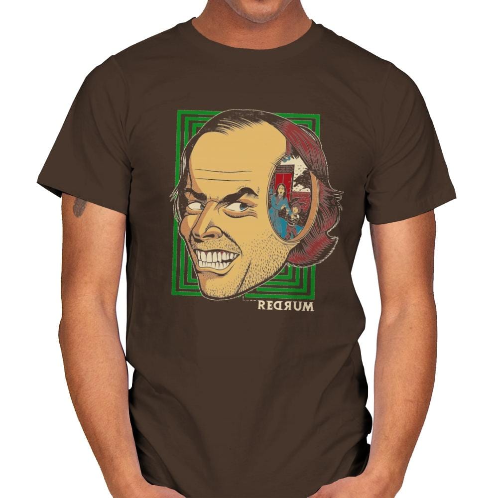 Redrum - Mens T-Shirts RIPT Apparel Small / Dark Chocolate