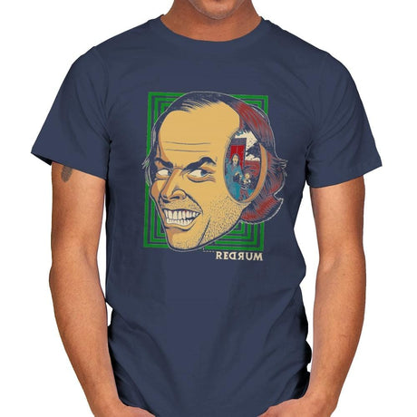 Redrum - Mens T-Shirts RIPT Apparel Small / Navy